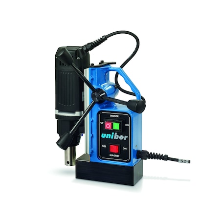 Unibor 1.3/8 Capacity Magnetic Drill w/ QuickHitch Arbor EQ35N